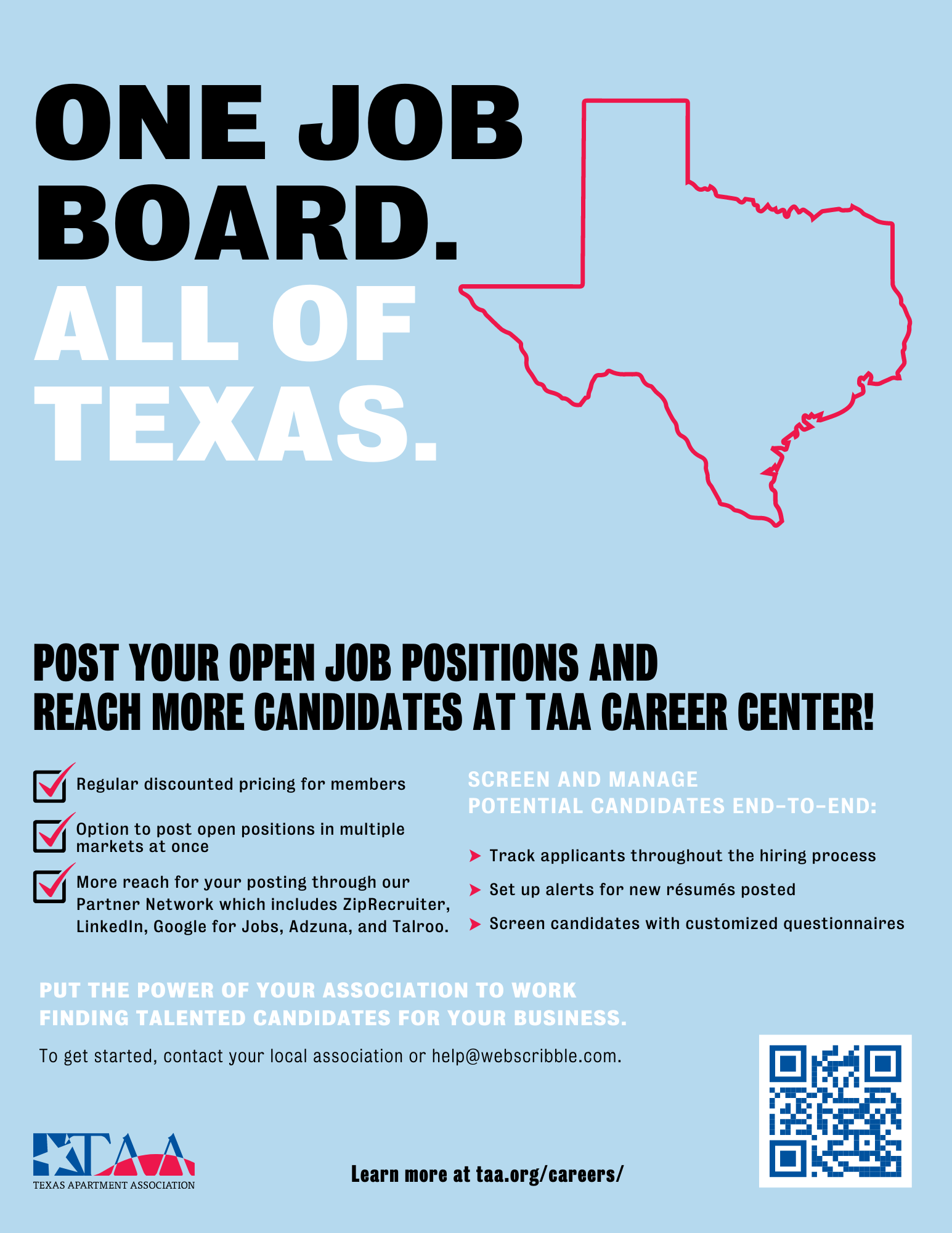 TAA Career Center - Local Resources - Room to Grow